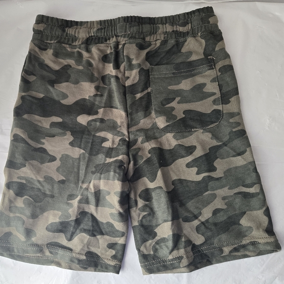 Thereabouts Boy's Green Camo Shorts with Drawstring and Pocket Size M 10/12. NTW - Picture 5 of 9